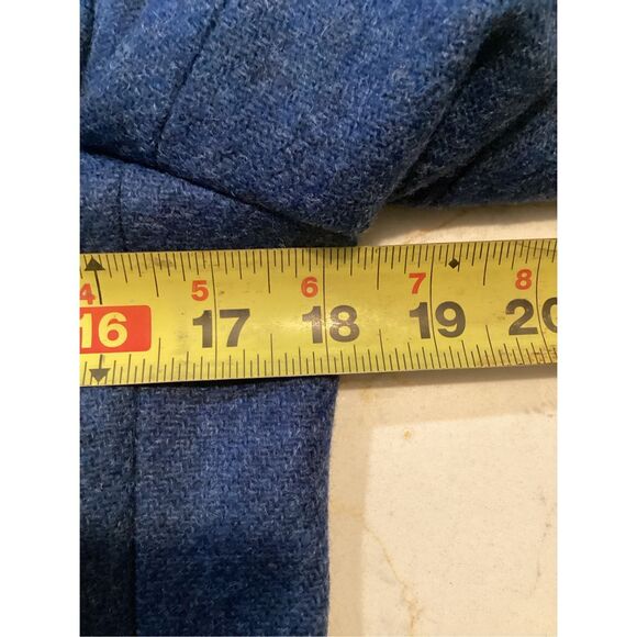 Talbots 100% Wool Tweed Blazer Jacket Sz 8 Vintage Lined Made in Italy - Picture 3 of 7